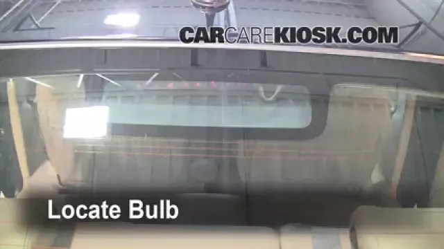 2005 Saab 9-5 Arc 2.3L 4 Cyl. Turbo Sedan Lights Center Brake Light (replace bulb)